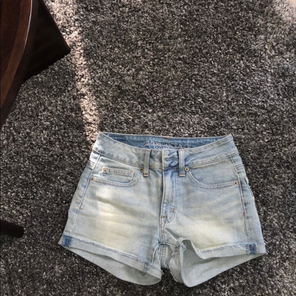 High waisted shorts